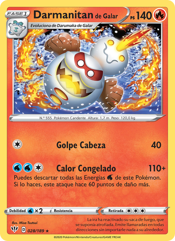 Darmanitan de Galar