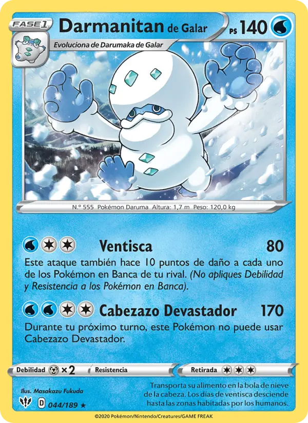 Darmanitan de Galar