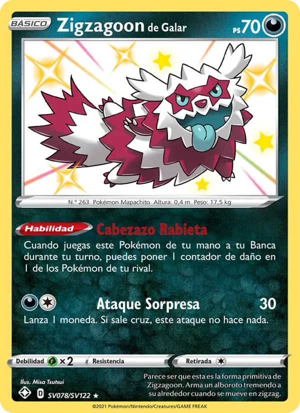 Zigzagoon de Galar