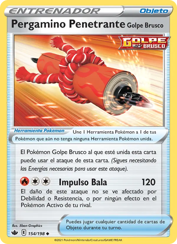 Pergamino Penetrante Golpe Brusco
