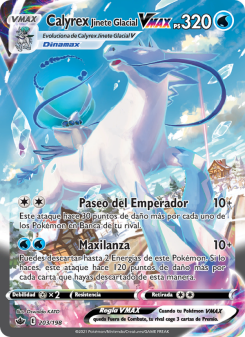 Calyrex Jinete Glacial VMAX