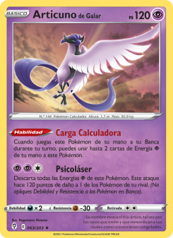 Articuno de Galar