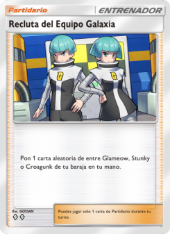 Recluta del Equipo Galaxia
