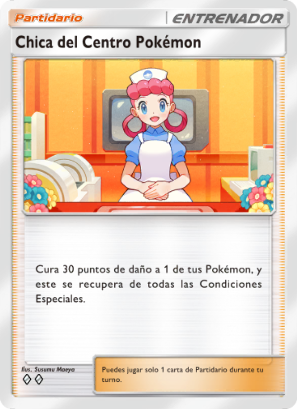 Chica del Centro Pokémon