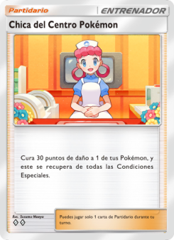 Chica del Centro Pokémon