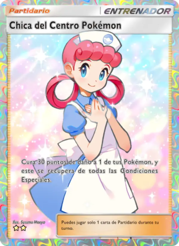 Chica del Centro Pokémon