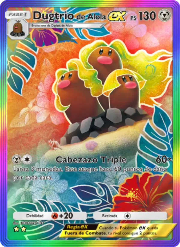 Alola Dugtrio ex
