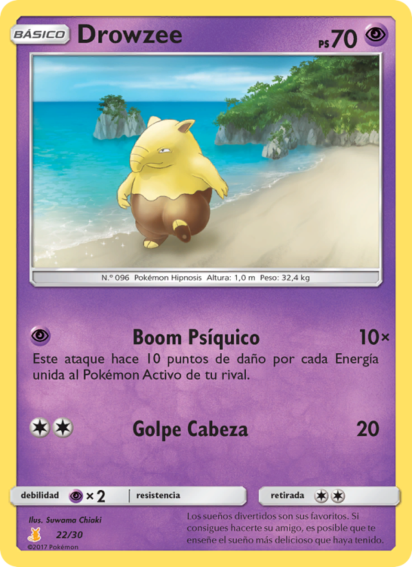 Drowzee from Kit de Entrenador Sol y Luna (Raichu de Alola)