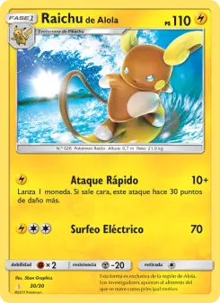 Raichu de Alola