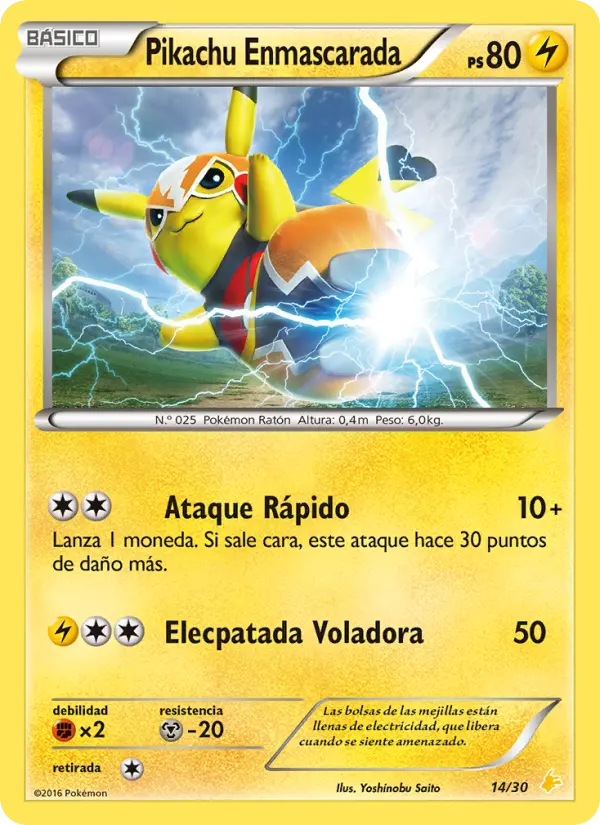 Pikachu Enmascarada