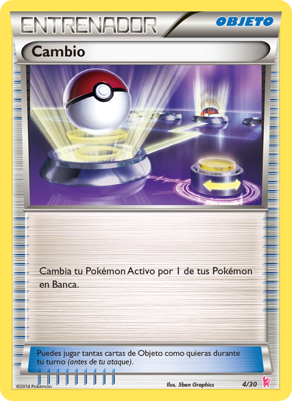 Cambio from Kit de Entrenador XY (Pikachu Enmascarada)