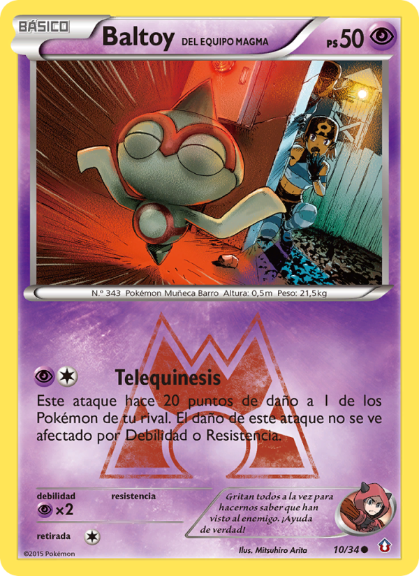 Team Magma's Baltoy