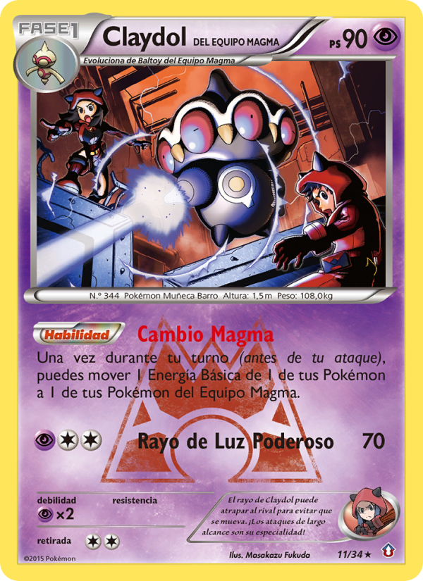 Team Magma's Claydol