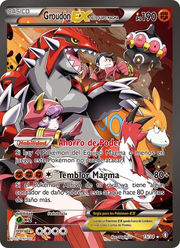 Team Magma's Groudon-EX