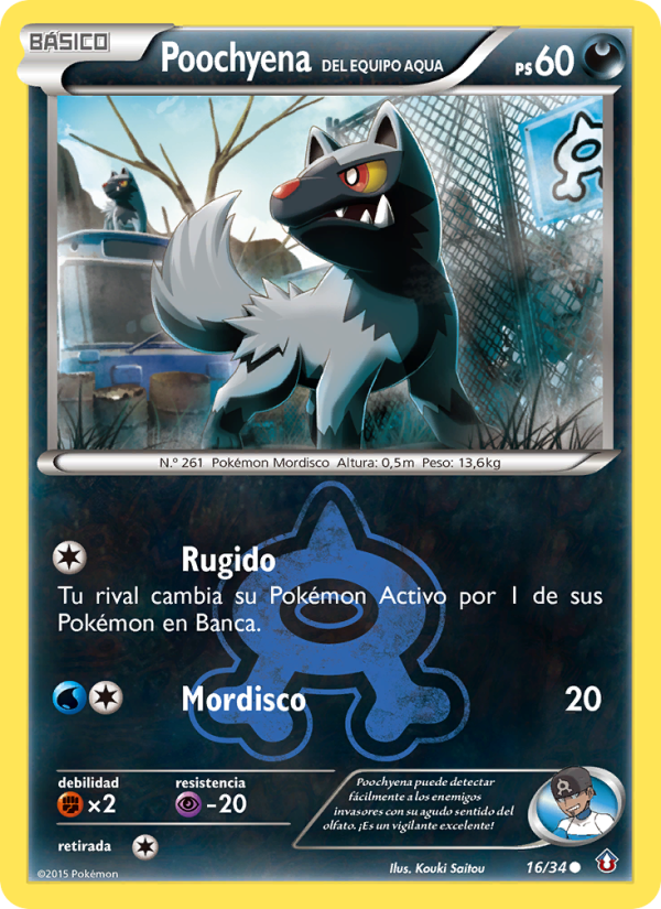 Team Aqua's Poochyena