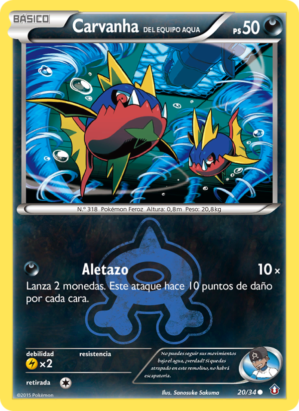 Team Aqua's Carvanha