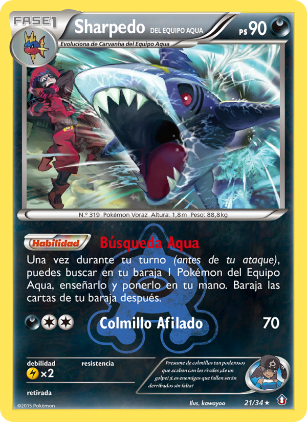 Team Aqua's Sharpedo