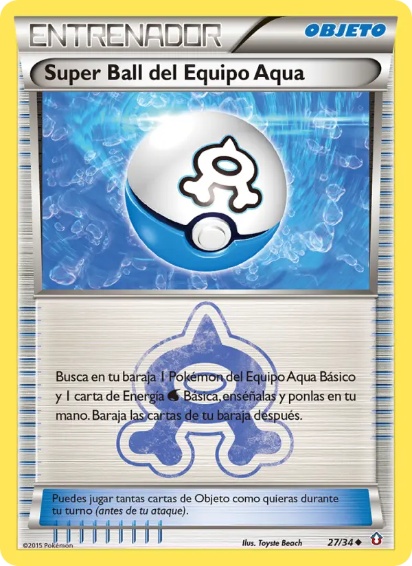 Team Aqua's Great Ball (Spanish)