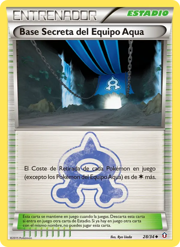 Team Aqua's Secret Base (Spanish)