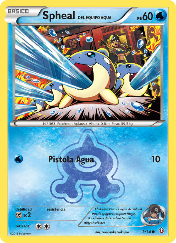 Team Aqua's Spheal