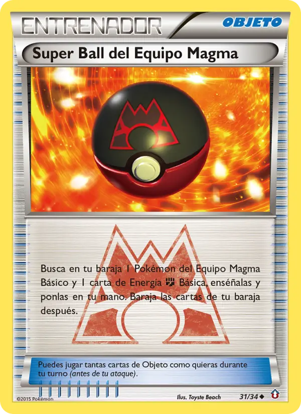 Team Magma's Great Ball (Spanish)