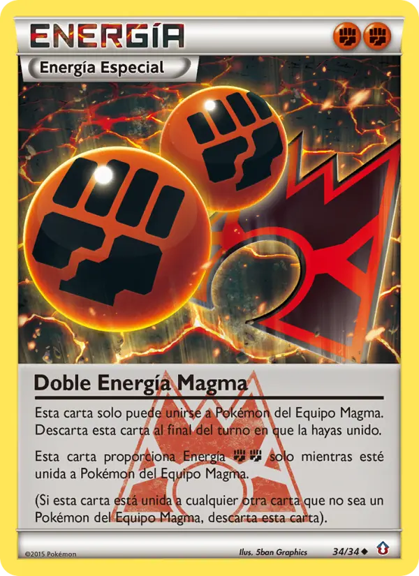 Double Magma Energy (Spanish)