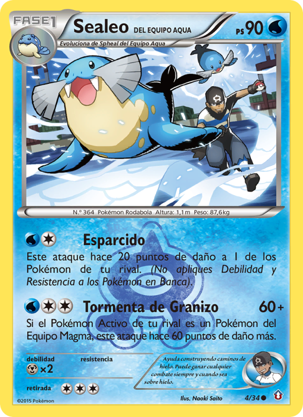 Team Aqua's Sealeo