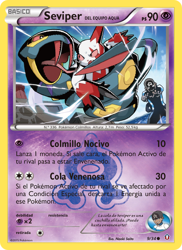 Team Aqua's Seviper