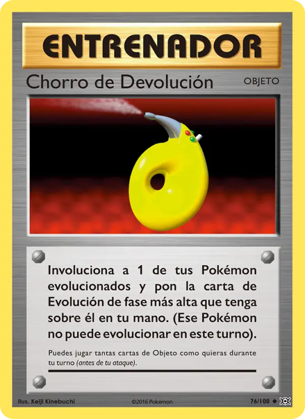 Chorro de Devolución