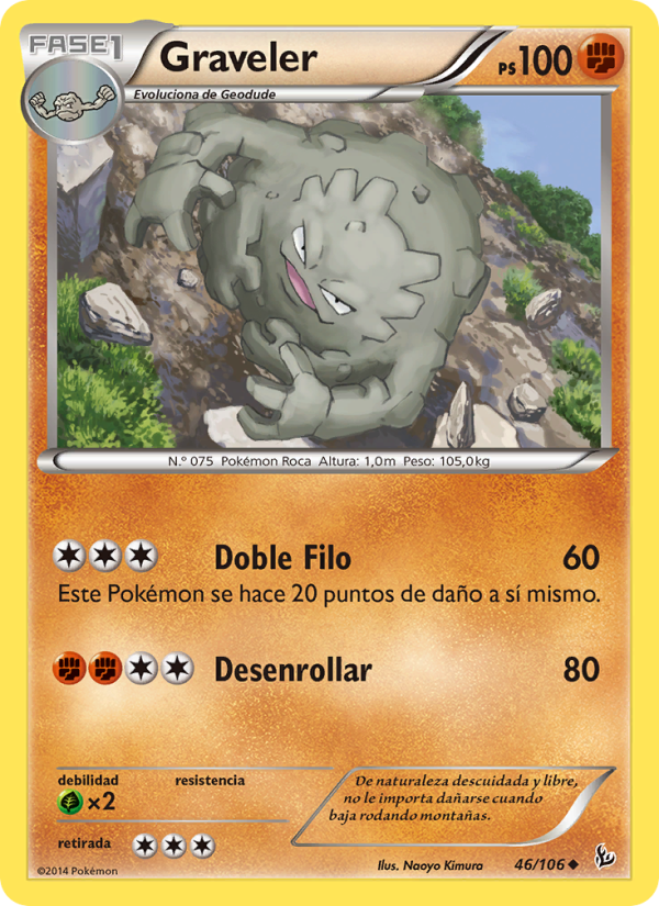 Graveler from Destellos de Fuego