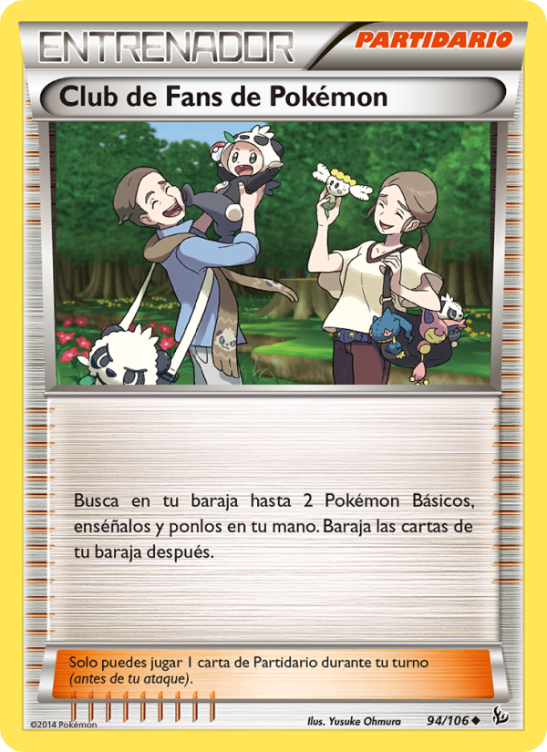 Club de Fans de Pokémon from Destellos de Fuego