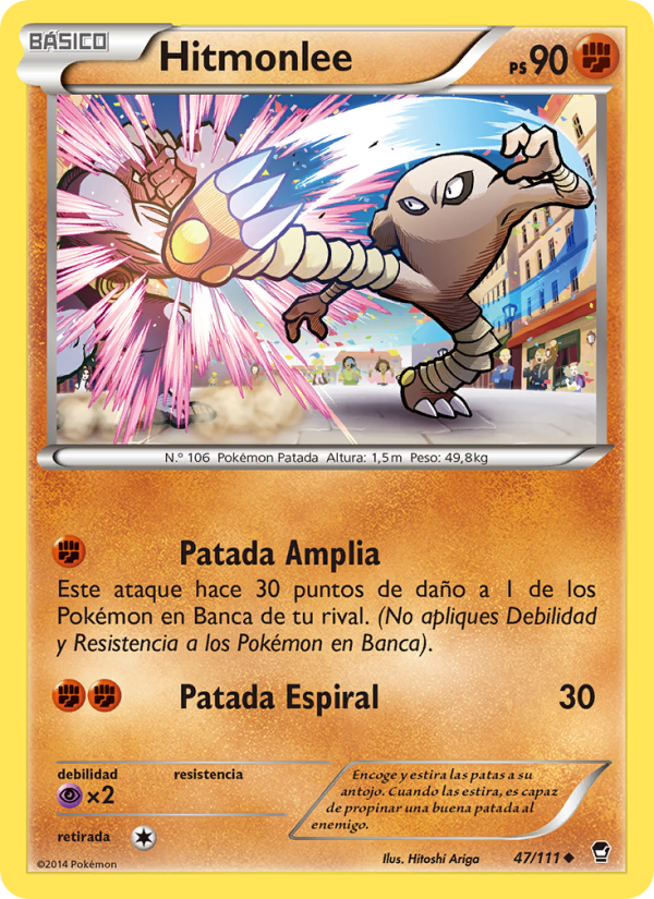 Hitmonlee from Puños Furiosos
