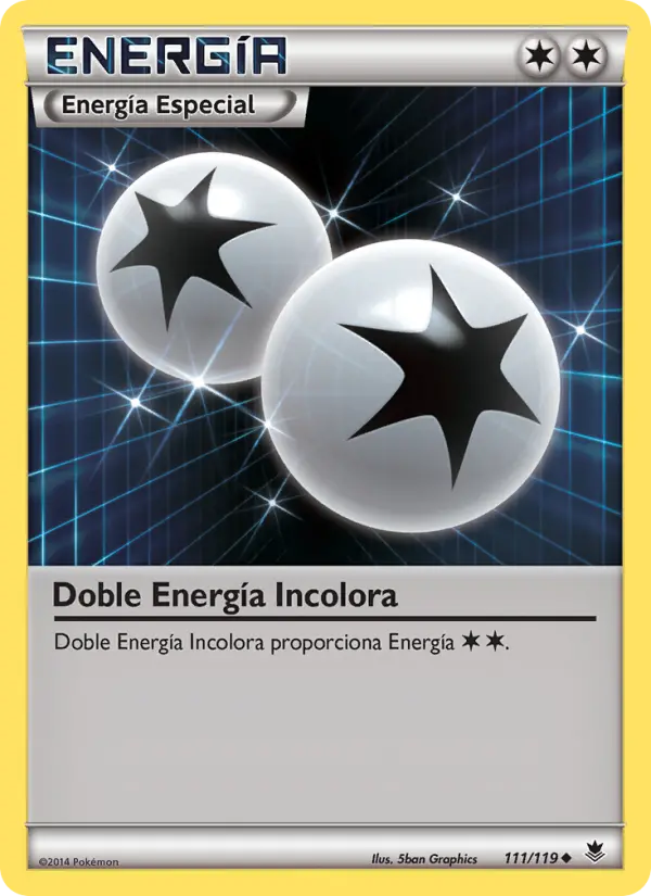 Doble Energía Incolora