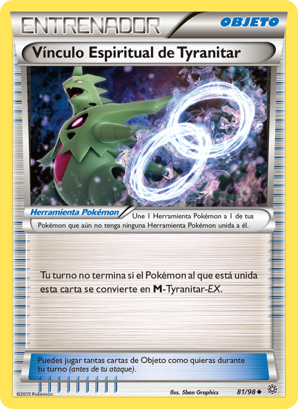Vínculo Espiritual de Tyranitar