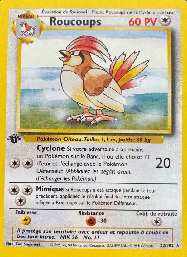 Pidgeotto (French)