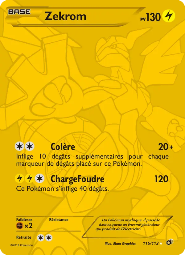 Zekrom - Legendary Treasures