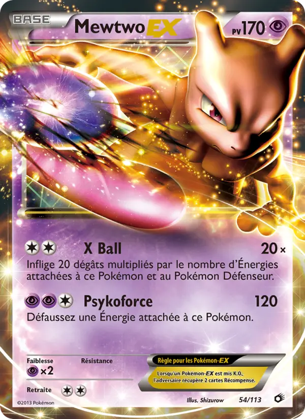 Mewtwo EX - Legendary Treasures