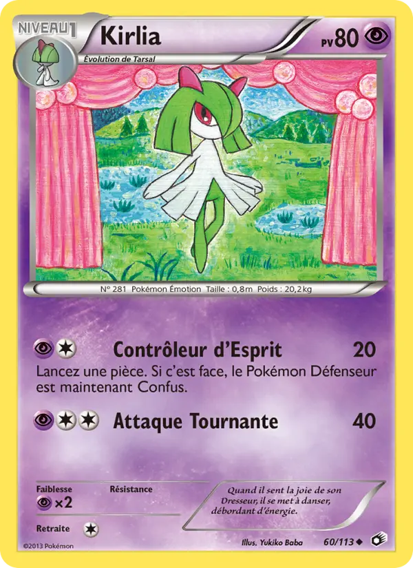 Kirlia - Legendary Treasures