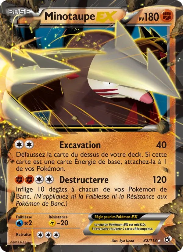 Minotaupe EX - Legendary Treasures