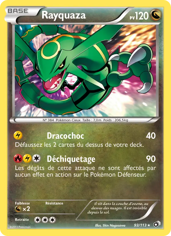 Rayquaza - Legendary Treasures