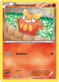 Carte Pokémon Darumarond