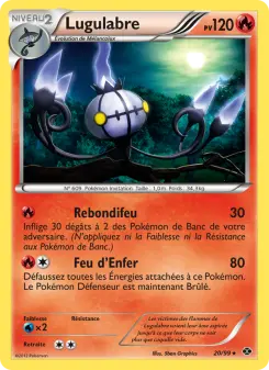 Carte Pokémon Lugulabre