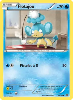Carte Pokémon Flotajou