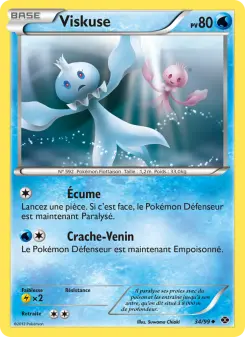 Carte Pokémon Viskuse