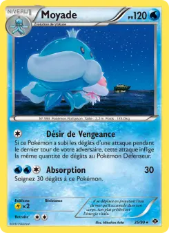 Carte Pokémon Moyade