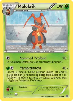 Carte Pokémon Mélokrik