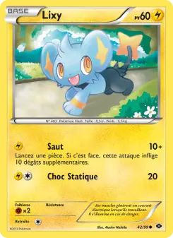 Carte Pokémon Lixy