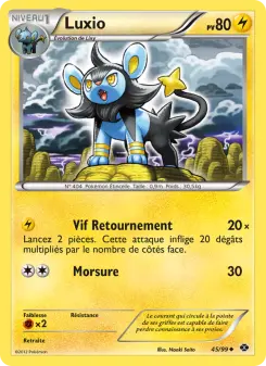 Carte Pokémon Luxio
