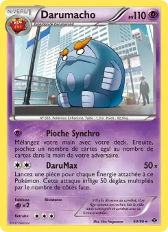 Carte Pokémon Darumacho