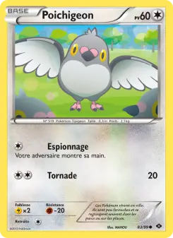 Carte Pokémon Poichigeon